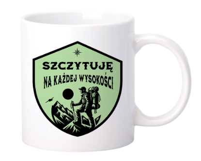 Obrazek Szczytuję na każdej wysokości, 330 ml