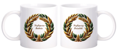 Obrazek Najlepsza Babcia i Najlepszy Dziadek, 2x330 ml