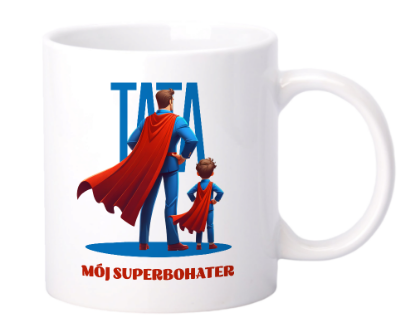 Obrazek Tata - mój Superbohater, 330 ml